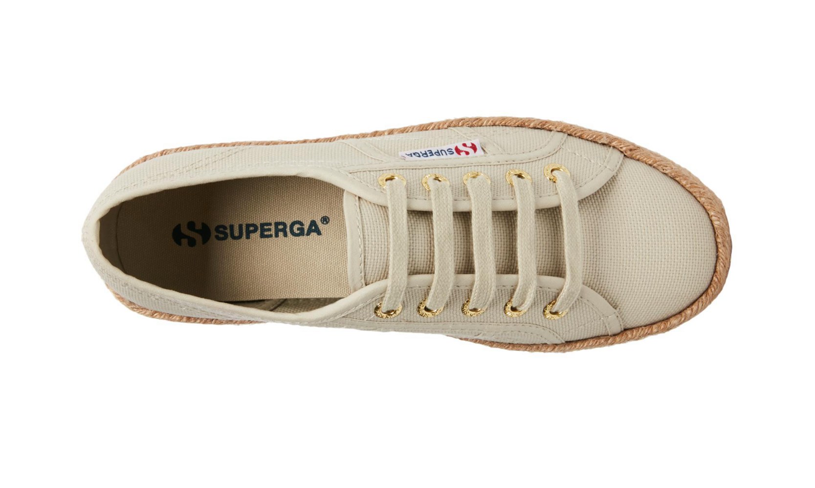 Superga Plataforma Mujer Marrones - 2730 Cotropew - 937415ZTN